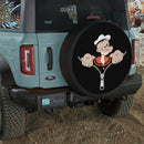 Popeye Sailor Unzipped Jeep Car Spare Tire Cover