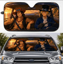 Portgas D. Ace And Sabo Anime One Piece Car Auto Sunshades