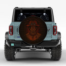 Portgas D. Ace From One Piece Anime Break Wall Jeep Car Spare Tire Cover