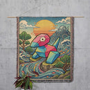 Porygon Pokemon Woven Throw Blanket