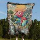 Porygon Pokemon Woven Throw Blanket