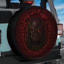 Predator Alien Break Wall Jeep Car Spare Tire Cover