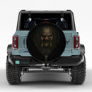 Predator In Alien Movie Zipper Jeep Car Spare Tire Cover