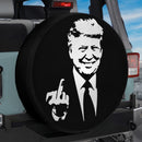 President Funny Art Car Spare Tire Cover