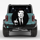 President Funny Art Car Spare Tire Cover
