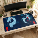 Princess Mononoke Studio Ghibli San Wolf Desk Mat