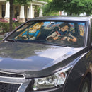 Princess x Link Legend Of Zelda Breath Of The Wild Car Auto Sunshades