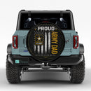 Proud Army Dad Car Spare Tire Cover