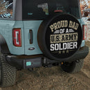 Proud Dad Of A US Army Soldier Car Spare Tire Cover