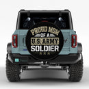 Proud Mom Of A US Army Soldier Car Spare Tire Cover