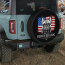 Pround French Bulldog Dad Car Spare Tire Cover