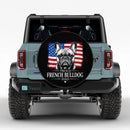 Pround French Bulldog Dad Car Spare Tire Cover