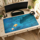 Psyduck Gyarados Deep Water Desk Mat