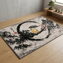 Psyduck Pokemon Japan Ink Style Rectangular Area Rug