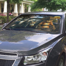 Puss in Boots x Kitty Softpaws Car Auto Sunshades