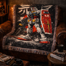 RX-78-2 Gundam Anime Woven Throw Blanket