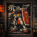 RX-78-2 Gundam Anime Woven Throw Blanket