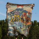 Raikou Entei Suicune Pokemon Japan Style Woven Throw Blanket