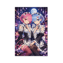 Ram And Rem ReZero Anime Jigsaw Puzzle