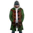 Raphael Teenage Mutant Ninja Turtles Hooded Fleece Cloak Coat