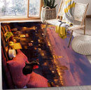 Ratatouille At Night Rectangular Area Rug