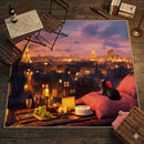Ratatouille At Night Rectangular Area Rug