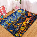 Ratatouille Paris in My Dreams Starry Night Rectangular Area Rug