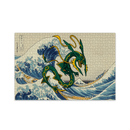Mega Rayquaza Pokemon The Great Wave Japan Jigsaw Puzzle