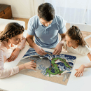 Rayquaza vs Dyoxic Pokemon The Great Wave Jigsaw Puzzle