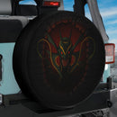Rayquaza Pokemon Break Wall Jeep Car Spare Tire Cover