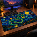 Mega Rayquaza Pokemon Starry Night Desk Mat