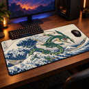 Mega Rayquaza The Great Wave Desk Mat