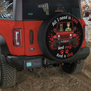 Red Jeep Scooby Doo Love Dog Car Spare Tire Cover