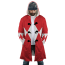 Red Ranger Mighty Morphin Power Rangers Hooded Fleece Cloak Coat