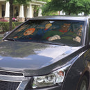 Red Ribbon Army Dragon Ball Car Auto Sunshades