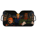 Red Ribbon Army Dragon Ball Car Auto Sunshades