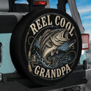 Reel Cool Grandpa Fishing Car Spare Tire Cover