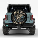 Reel Cool Grandpa Fishing Car Spare Tire Cover