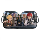 Reinhard x Felt x Julius x Crusch x Ferris ReZero Car Auto Sunshades