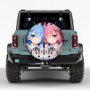 Rem And Ram ReZero Car Spare Tire Cover