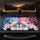 Rem And Ram ReZero Desk Mat