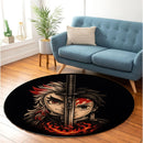 Rengoku & Tanjiro Demon Slayer Round Rug