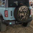 Respect The Locals Car Spare Tire Cover