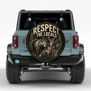 Respect The Locals Car Spare Tire Cover
