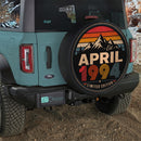 Retro April 1994 Custom Jeep Wheel Cover With Camera Hole