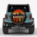 Retro August 1997 Custom Jeep Wheel Cover With Camera Hole