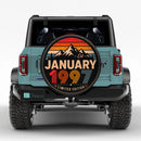 Retro January 1997 Custom Jeep Wheel Cover With Camera Hole
