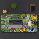 Retro Kids Map Desk Mat
