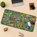 Retro Kids Map Desk Mat