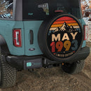 Retro May 1993  Custom Jeep Wheel Cover With Camera Hole